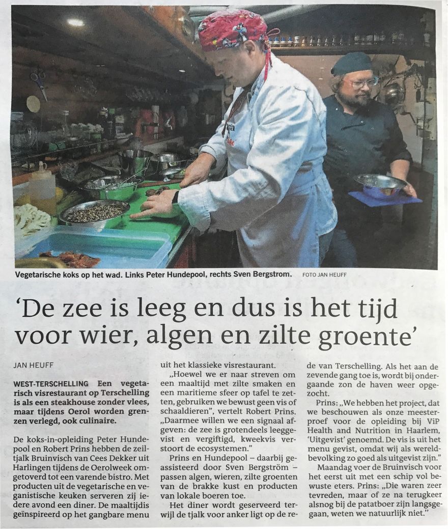 Uitgevist in de Leeuwarder Courant